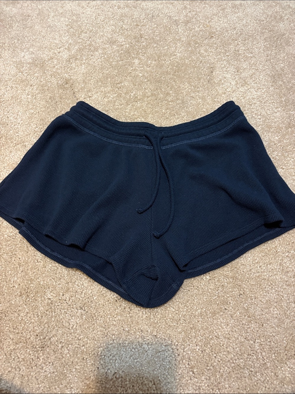 Gilly Hicks Navy Knit Athletic Lounge Shorts
